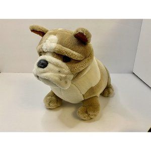Chosun Bulldog Dog 11” Plush Stuffed Animal Animal Wrinkle As Is Read‎ Realistic